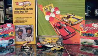 Ze sbírky pana Krumphanzla – modely autíček Hot Wheels.