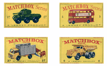 Staré Matchboxy stále vzbuzují nostalgii mezi sběrateli modelů.