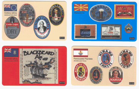 Miniatlas sv�ta pivn�ch etiket