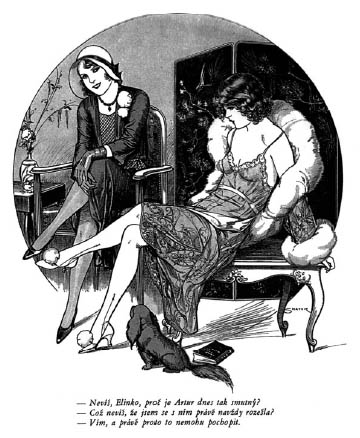 Kreslená anekdota Kreslená anekdota