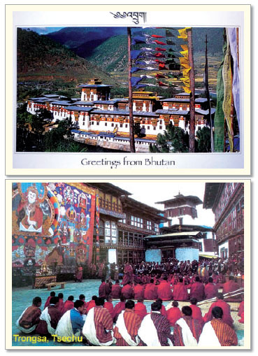 Pohlednice z Bhútánu Pohlednice z Bhútánu
