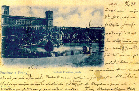 Pozdrav z Prahy - N�dra�� Franti�ka Josefa