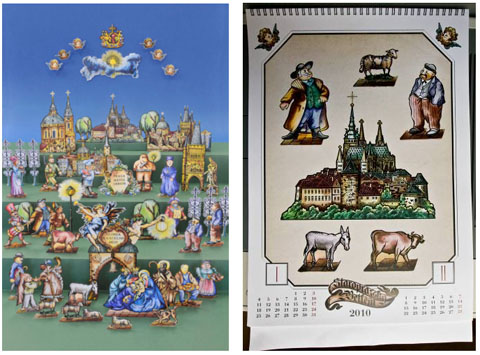 Kalend�� na rok 2010 se Staropra�sk�m betl�mem