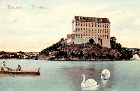 Uk�zka z pozoruhodn� sb�rky Karla Pek��ka - Plumlovsk� p�ehrada