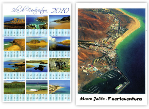 Kartikov kalendky Fuerteventura