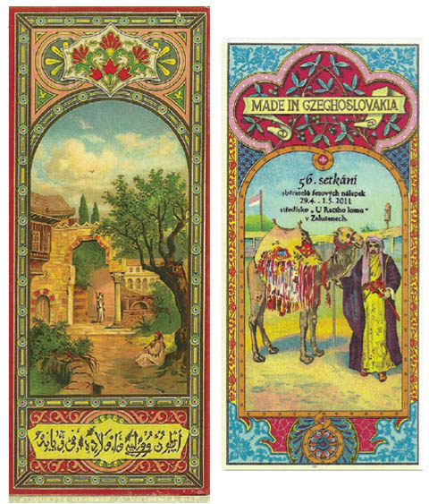 Uk�zka fezov�ch n�lepek