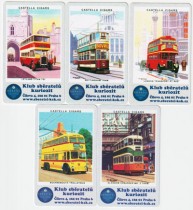 Série kartičkových kalendáříků 2022: Autobusy